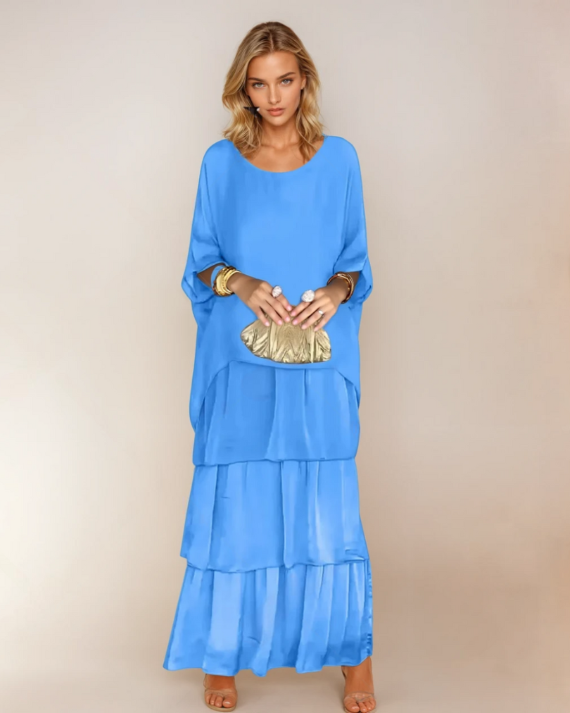 Dames Casual Jurk Elegante Stijl Hoogwaardige Stof voor Feestelijke Gelegenheden 3