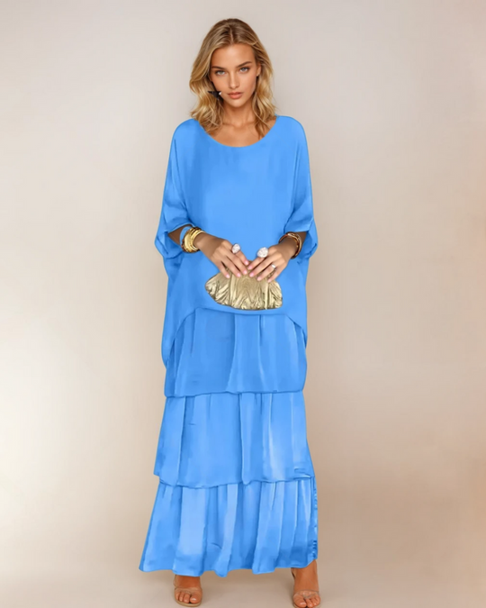 Dames Casual Jurk Elegante Stijl Hoogwaardige Stof voor Feestelijke Gelegenheden 3