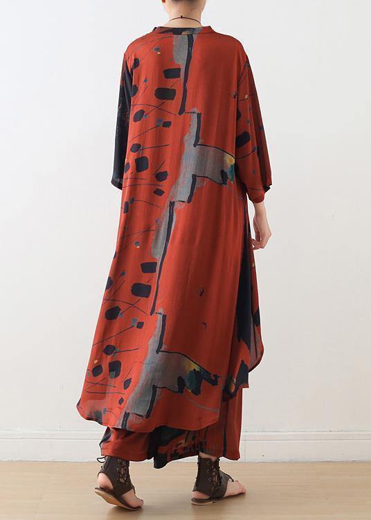 Dames Chiffon Overhemd met Opstaande Kraag en Lange Mouwen 3