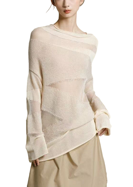 Dames Coltrui Beige Met Tule Patchwork 0