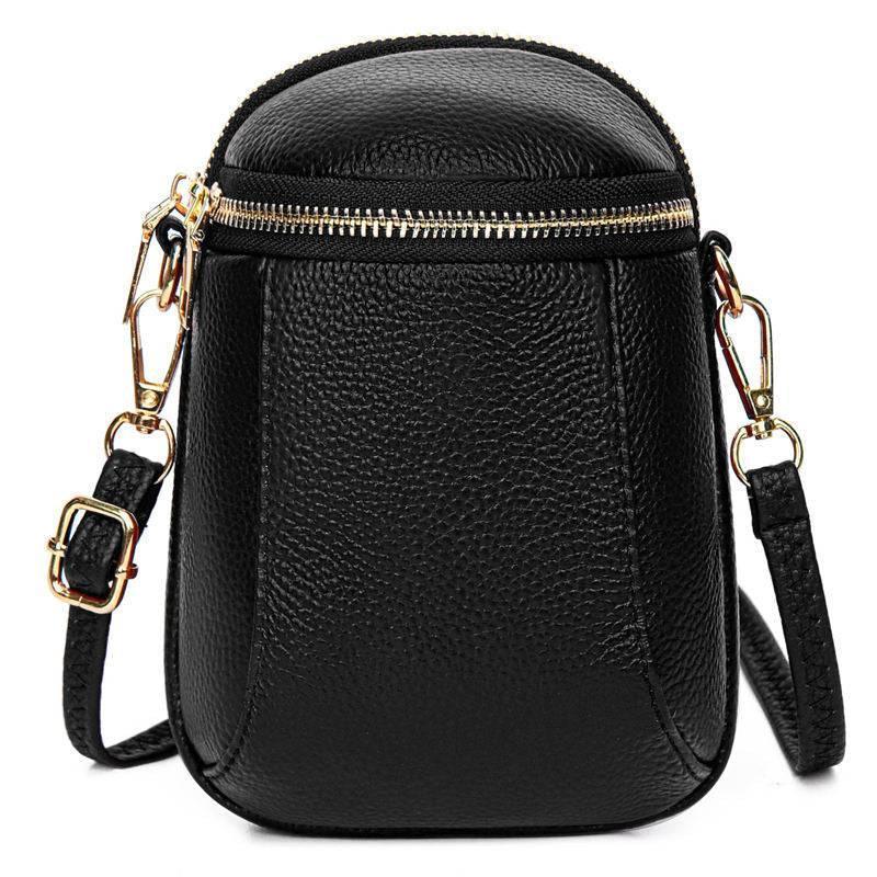 Dames Crossbody Tas Vegan Leder Compact 0