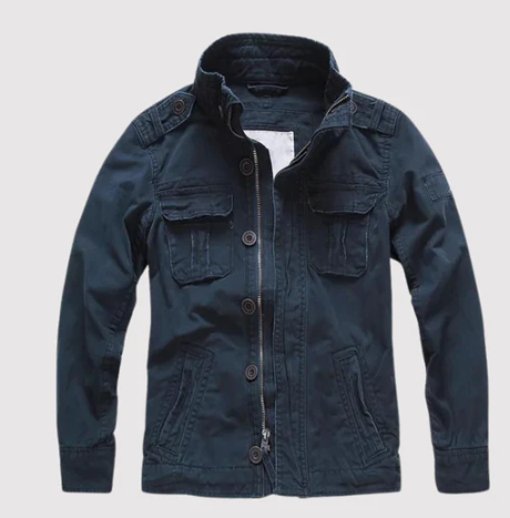 Dames Denimjack Retro Met Meerdere Zakjes 1