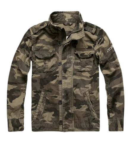 Dames Denimjack Retro Met Meerdere Zakjes 4