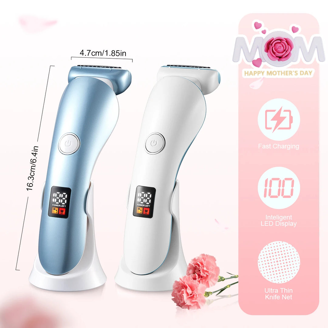 Dames Elektrisch Scheerapparaat 5-in-1 voor Gezicht en Lichaam 5