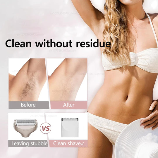 Dames Elektrisch Scheerapparaat Draagbare Trimmer 3