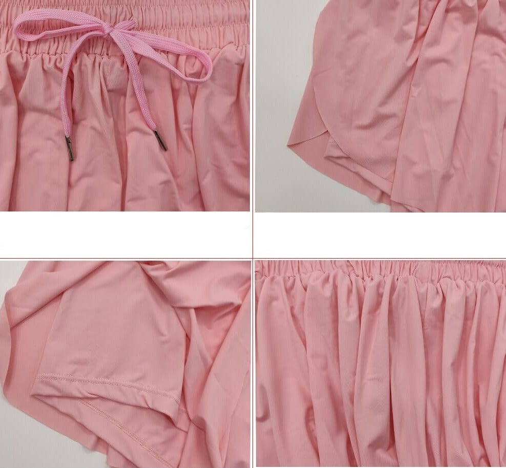 Dames Fitness Shorts 2-in-1 Flow 4