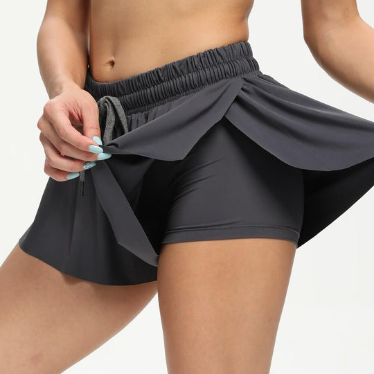 Dames Fitness Shorts 2-in-1 Flow 7