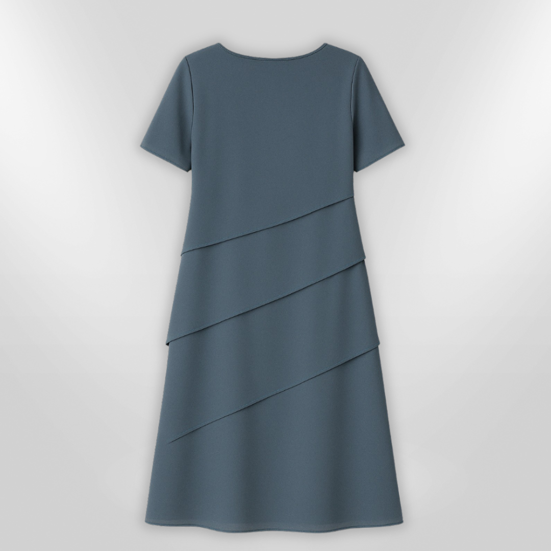 Dames Galajurk Gelaagd Chiffon Voor Formele Gelegenheden 4