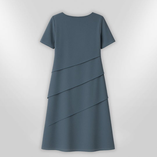 Dames Galajurk Gelaagd Chiffon Voor Formele Gelegenheden 4