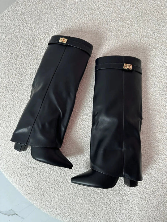Dames Hakken Exclusieve Stijl PU en Katoen 4