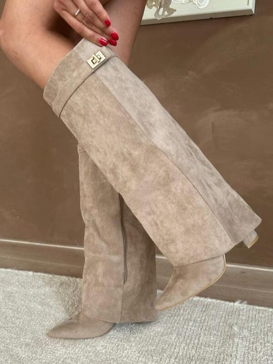 Dames Hakken Exclusieve Stijl PU en Katoen 5