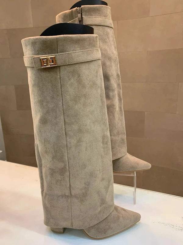 Dames Hakken Exclusieve Stijl PU en Katoen 6