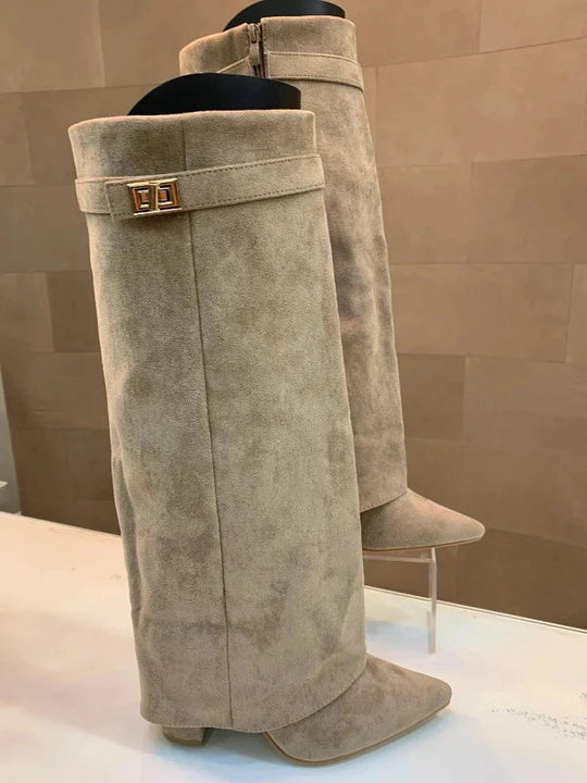 Dames Hakken Exclusieve Stijl PU en Katoen 6