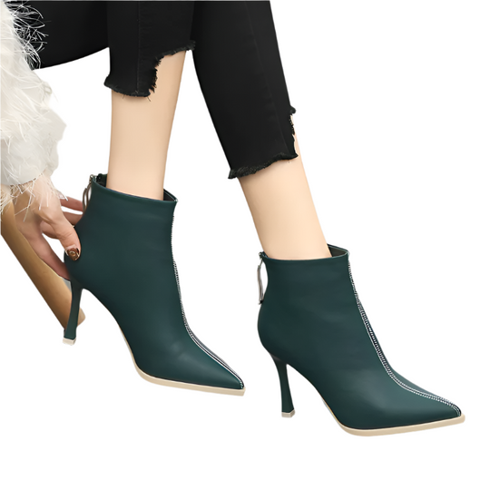 Dames Hakken Met Puntige Achterrits 0