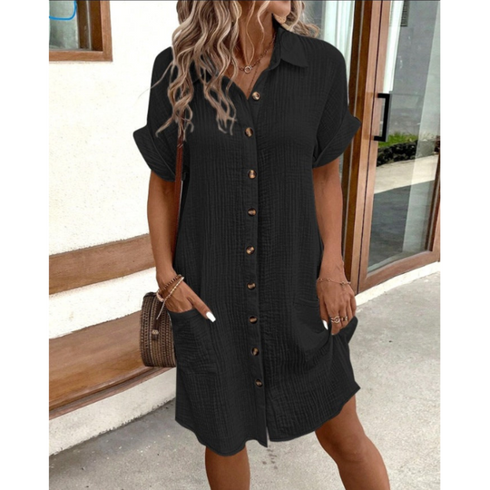 Dames Hemdkleed Modern Stijl Ademend Materiaal 5
