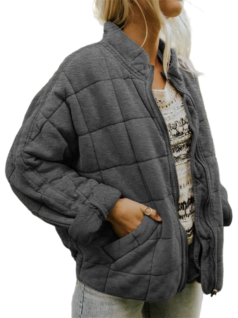 Dames Jack Gequilt Oversized voor Herfst/Winter 0