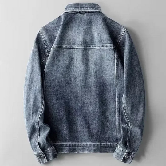 Dames Jas Lichtgewicht Denim Katoen Casual 1