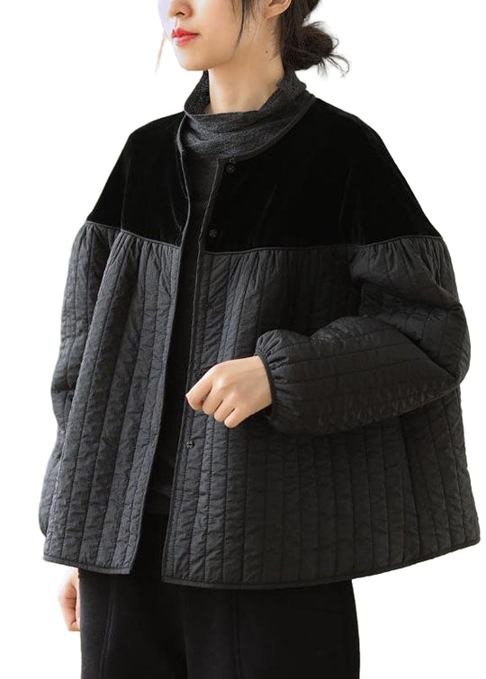 Dames Jas Winter Boho Lange Mouwen met Knoopdetails 0