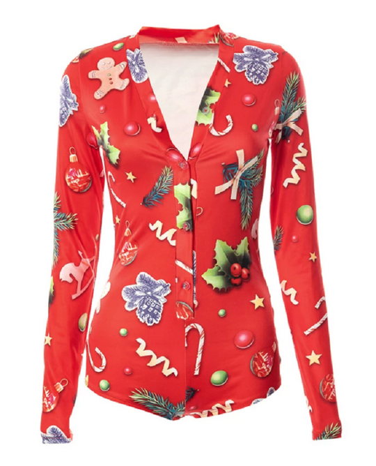 Dames Kerst Jurk Met Strakke Pasvorm 1