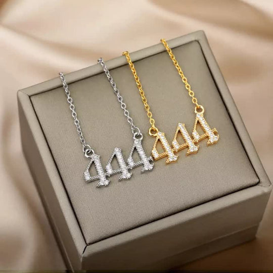 Dames Ketting met Engelnummer Design 4