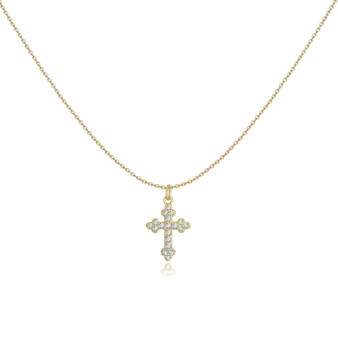 Dames Ketting met Kruisdetail Stijlvol 0