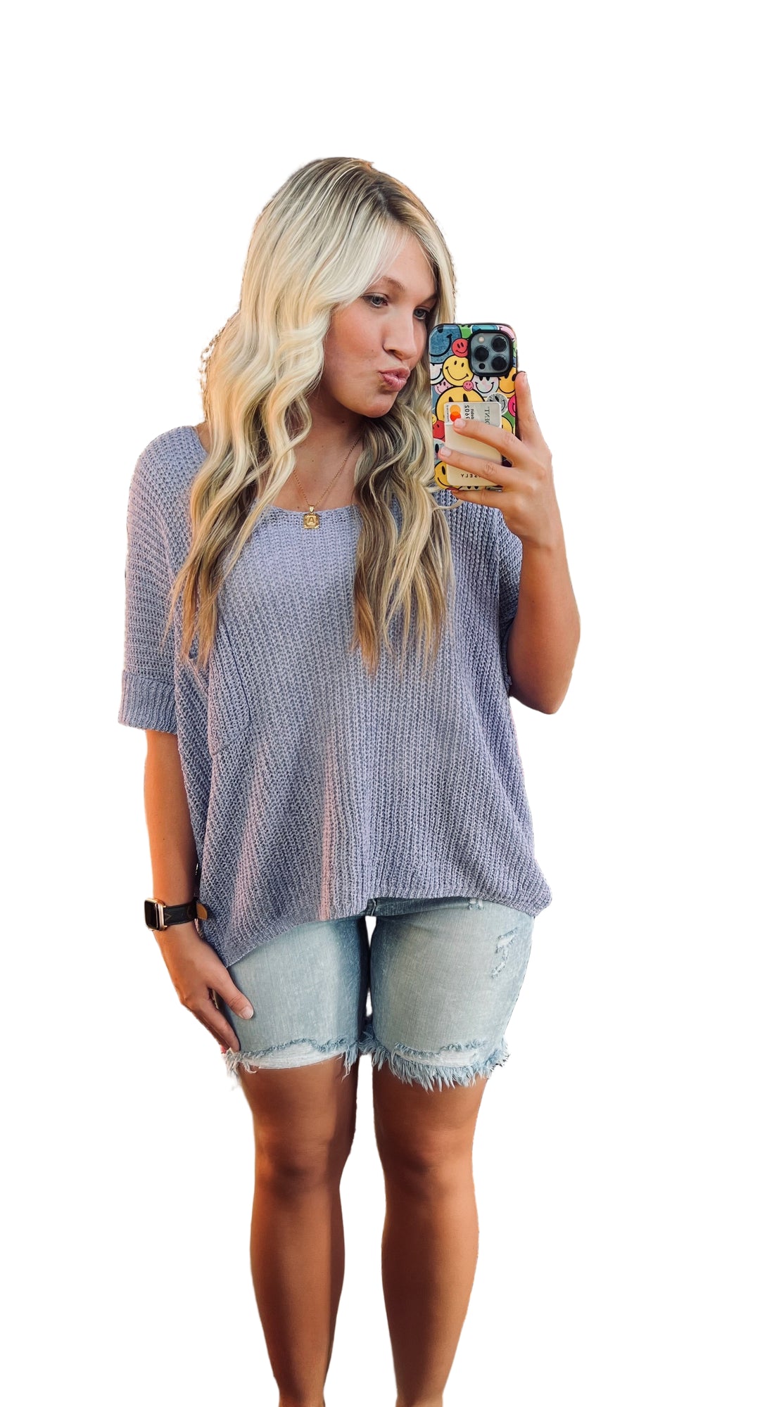 Dames Korte Broek Ultra Hoge Taille Verweerd Katoen Polyester 0