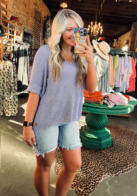 Dames Korte Broek Ultra Hoge Taille Verweerd Katoen Polyester 1