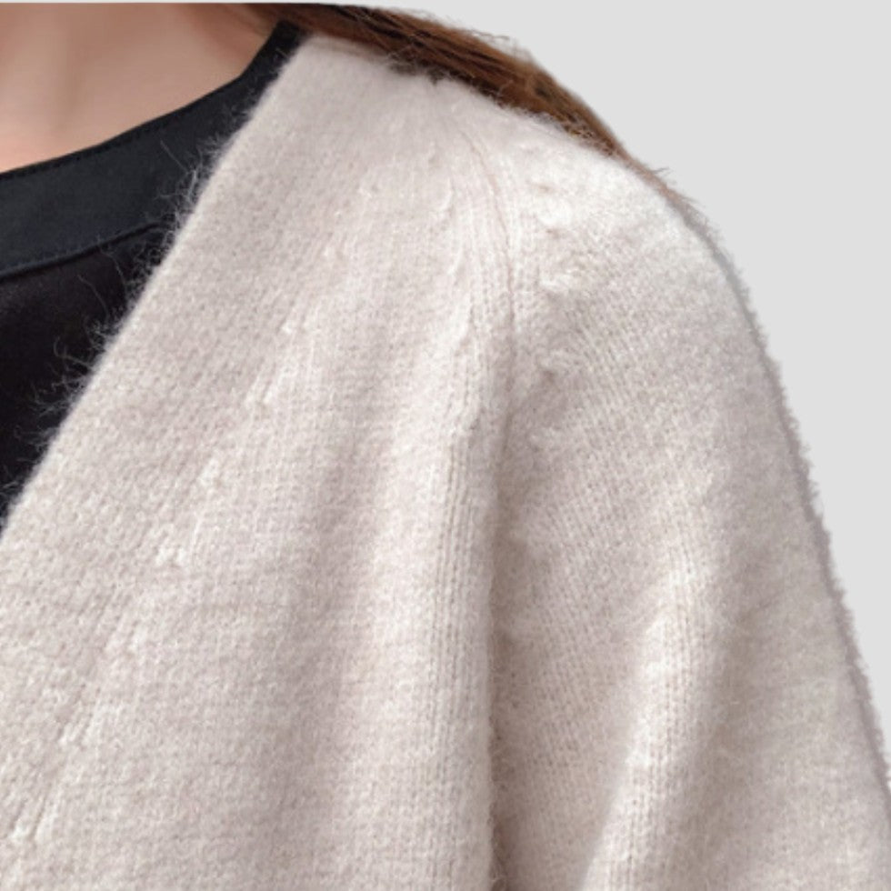 Dames Lang Vest Open Voorkant 3