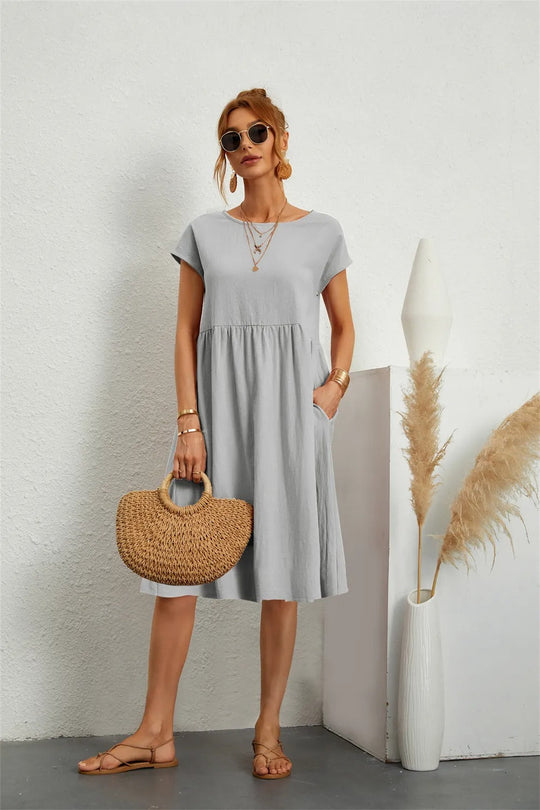 Dames Lange Jurk Stijlvol Comfortabel Voor Feestelijke Kleding en Zomer Kleding 10