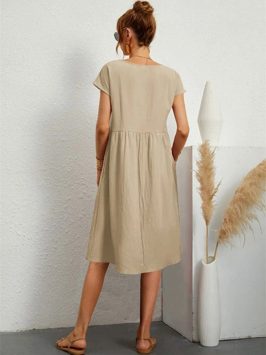 Dames Lange Jurk Stijlvol Comfortabel Voor Feestelijke Kleding en Zomer Kleding 5
