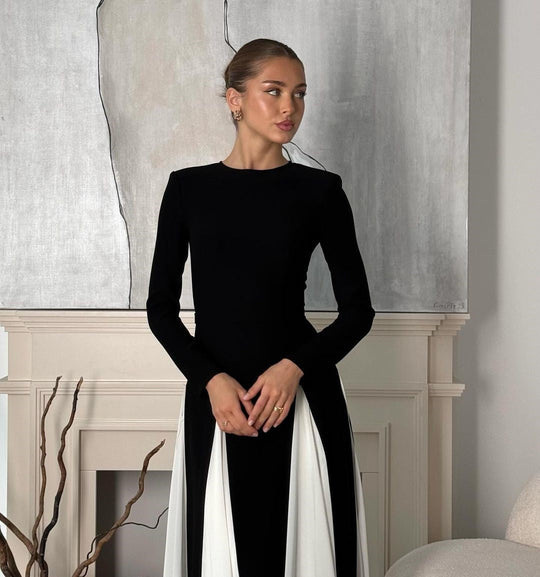 Dames Lange Jurk Veelzijdig Stijlvolle Kleding Geschikt Voor Feestelijke Gelegenheden 2