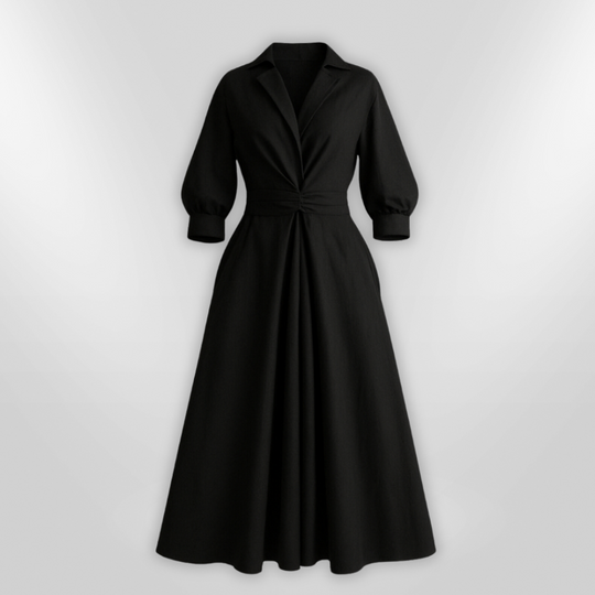Dames Lange Maxi Jurk Elegante Stijl Zachte Stof 3