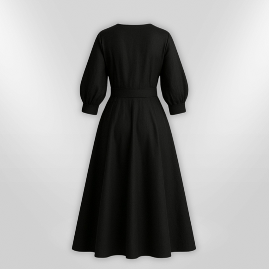 Dames Lange Maxi Jurk Elegante Stijl Zachte Stof 4