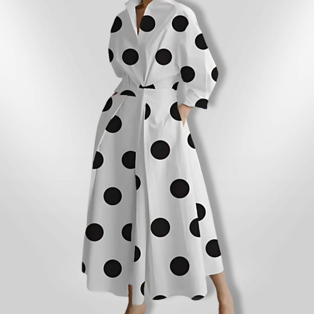 Dames Lange Maxi Jurk Elegante Stijl Zachte Stof 6