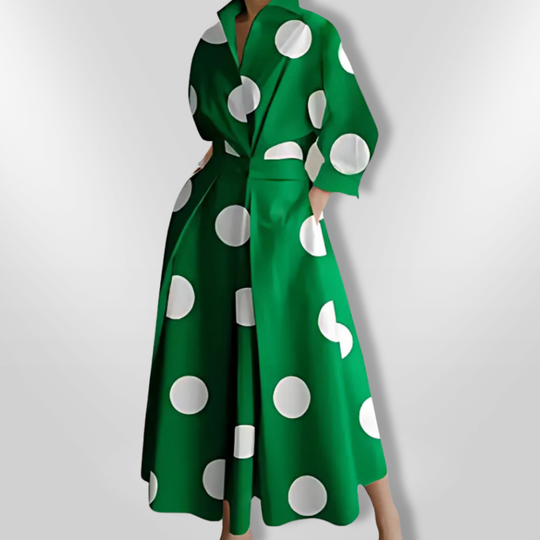 Dames Lange Maxi Jurk Elegante Stijl Zachte Stof 7