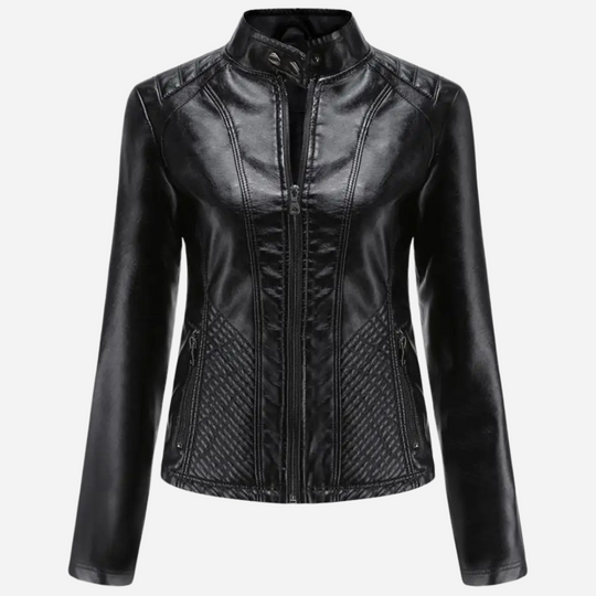 Dames Leren Jas Mystique Lichtgewicht Stijlvol 2