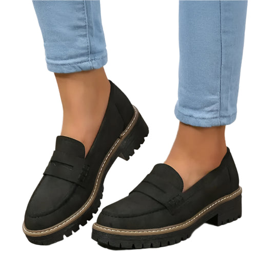 Dames Loafers Casual Chic Suède 0