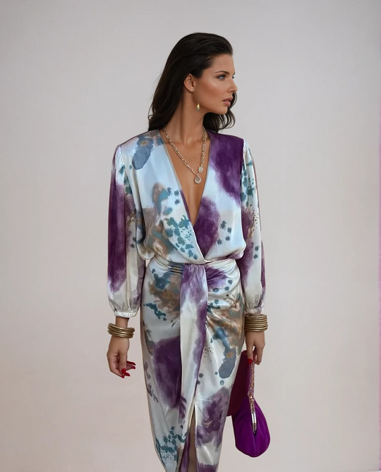 Dames Maxi Jurk Elegante Stijl Ademend Materiaal voor Zomer 1