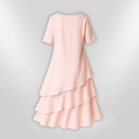 Dames Maxi Jurk Vloeiende Stijl Ademend Katoen 4