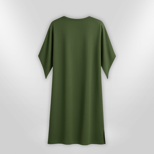 Dames Maxi Jurk Vloeiende Stijl Ademend Materiaal voor Zomer 4