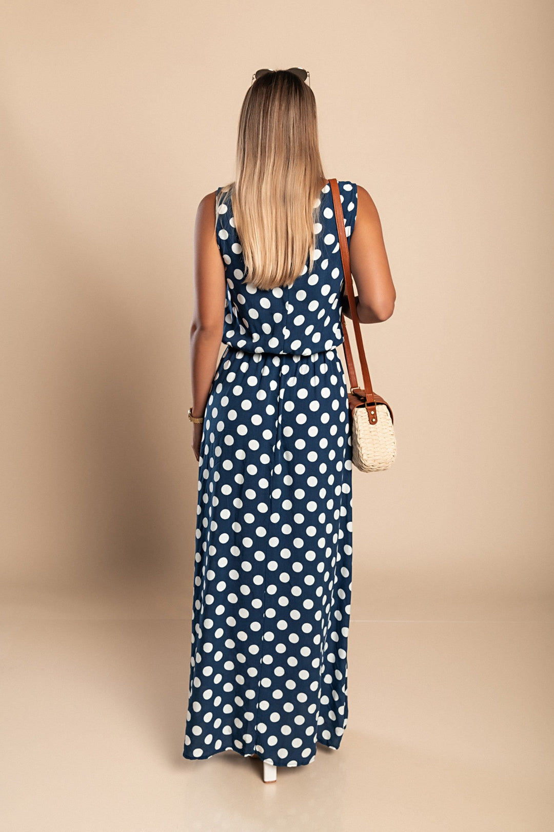 Dames Midi Jurk Polka Dot Lichtgewicht Ademend 3