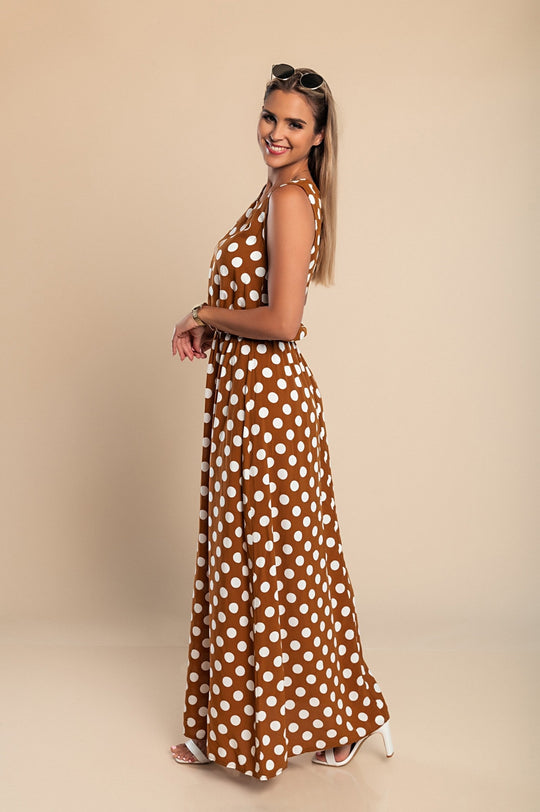 Dames Midi Jurk Polka Dot Lichtgewicht Ademend 6