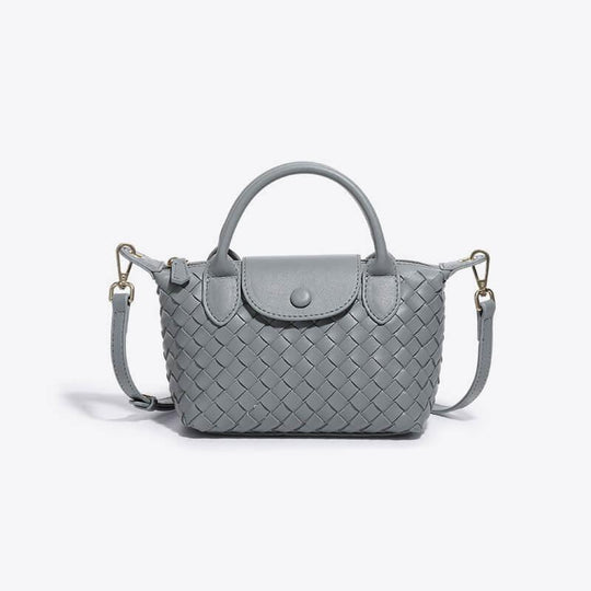 Dames Mini Tas Gevlochten Stijl 11