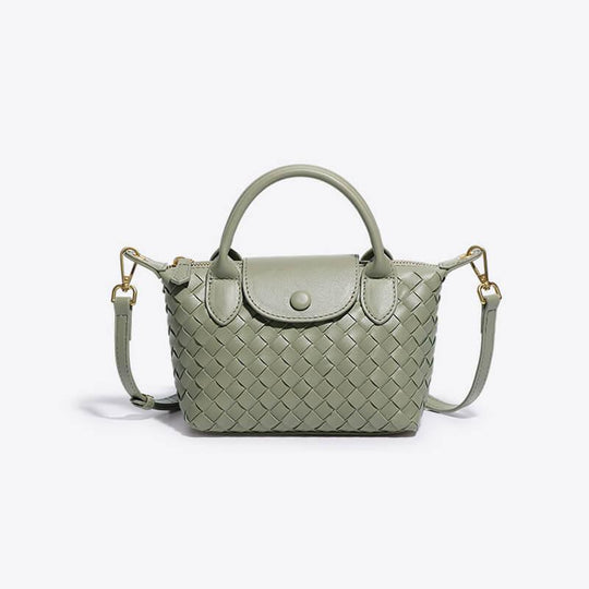 Dames Mini Tas Gevlochten Stijl 14