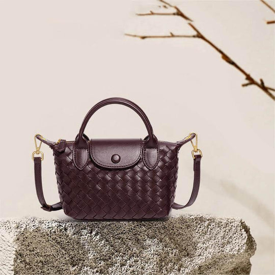 Dames Mini Tas Gevlochten Stijl 4