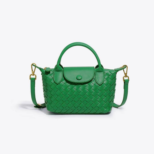 Dames Mini Tas Gevlochten Stijl 9