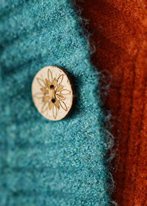 Dames Mouwloos Gebreid Strandvest met V-hals 3