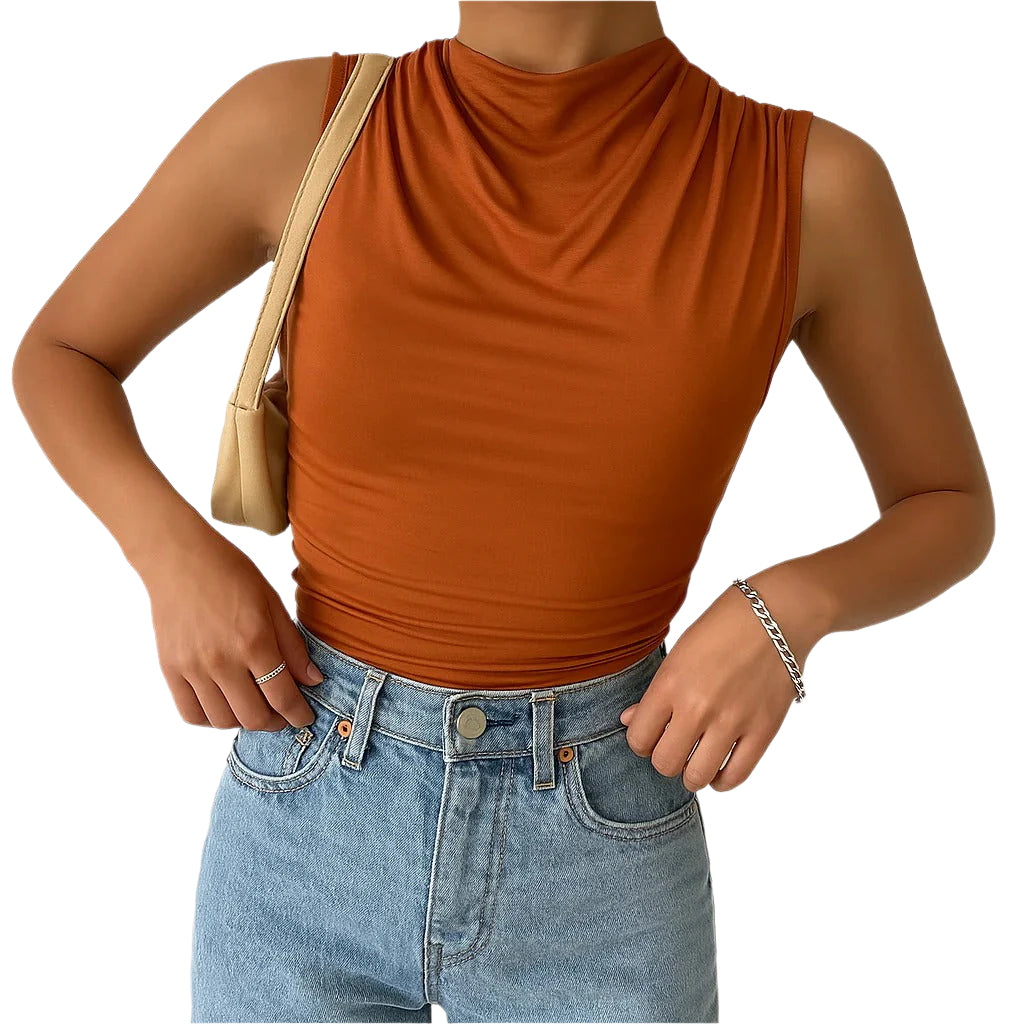 Dames Mouwloze Tanktop Klassiek Stijl 0