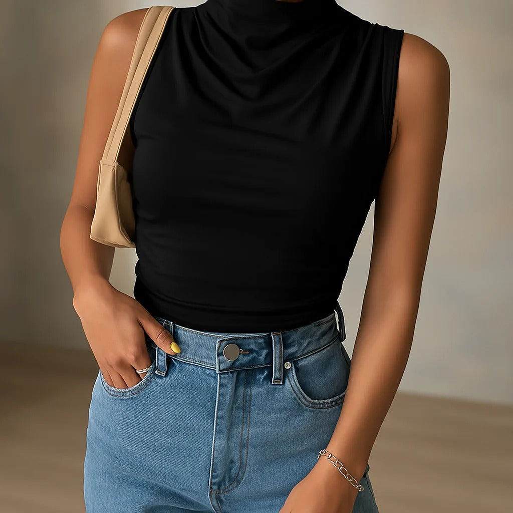 Dames Mouwloze Tanktop Klassiek Stijl 2