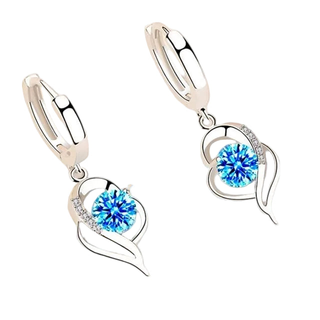 Dames Oorbellen met Zirkonia Sprankeling 0